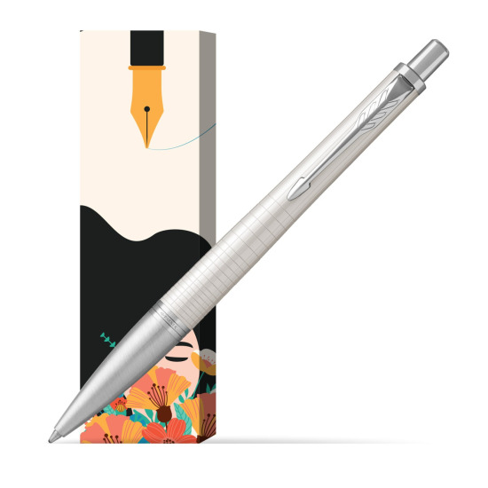 Długopis Parker Urban Premium Metaliczny Perłowy CT w obwolucie Maki