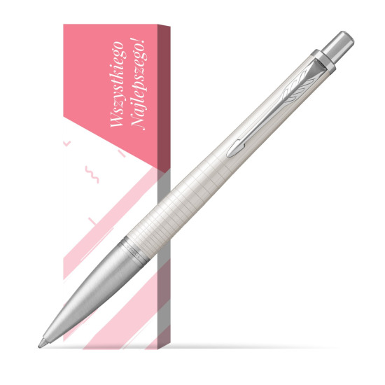 Długopis Parker Urban Premium Metaliczny Perłowy CT T2016 w obwolucie Wszystkiego najlepszego