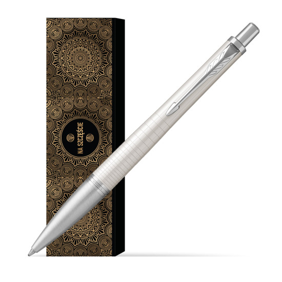 Długopis Parker Urban Premium Metaliczny Perłowy CT w obwolucie Orientalne szczęście 