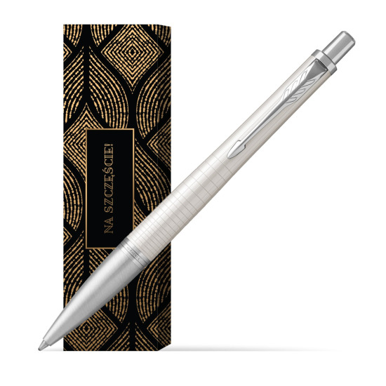 Długopis Parker Urban Premium Metaliczny Perłowy CT T2016 w obwolucie Szczęśliwy traf