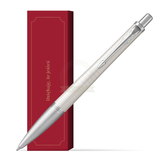 Długopis Parker Urban Premium Metaliczny Perłowy CT T2016 w obwolucie Dziękuję, że jesteś