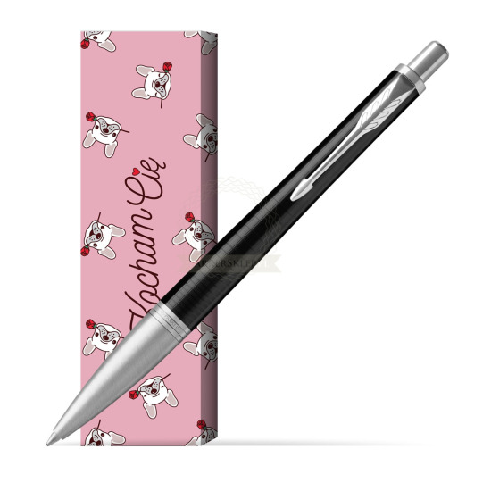 Długopis Parker Urban Premium Hebanowy CT w obwolucie Sweet Rose