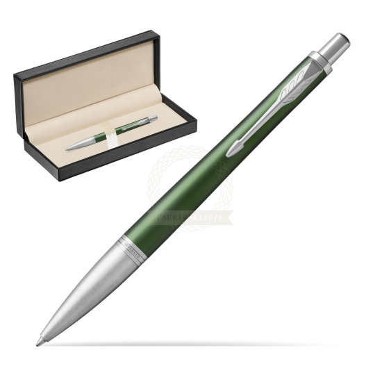 Długopis Parker Urban Premium  Zielony CT w pudełku classic pure black