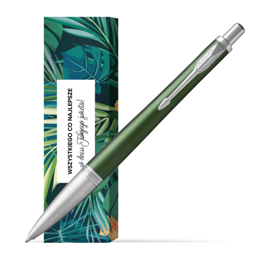 Długopis Parker Urban Premium  Zielony CT w obwolucie Twoje święto