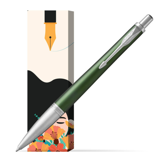 Długopis Parker Urban Premium  Zielony CT w obwolucie Maki
