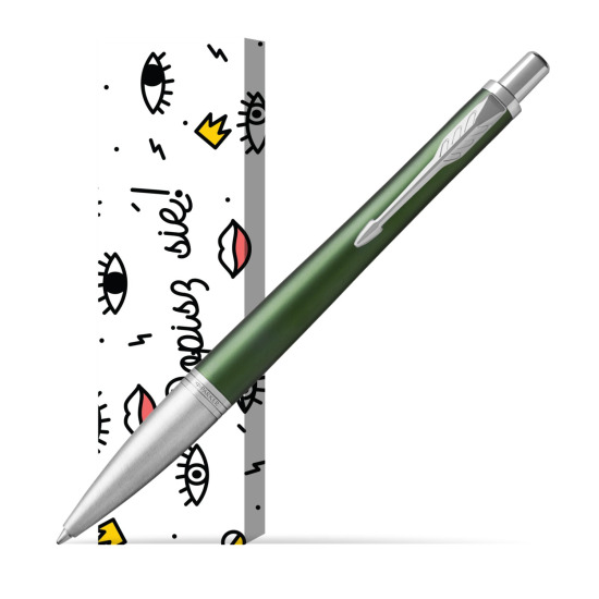 Długopis Parker Urban Premium  Zielony CT w obwolucie Popisz się!