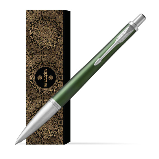 Długopis Parker Urban Premium  Zielony CT w obwolucie Orientalne szczęście 