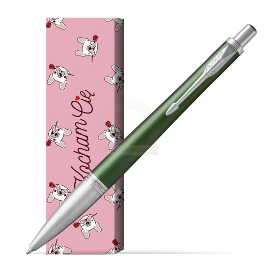 Długopis Parker Urban Premium  Zielony CT w obwolucie Sweet Rose