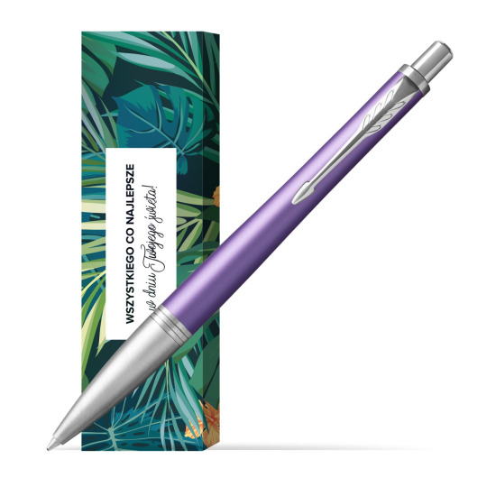Długopis Parker Urban Premium Fioletowy CT w obwolucie Twoje święto
