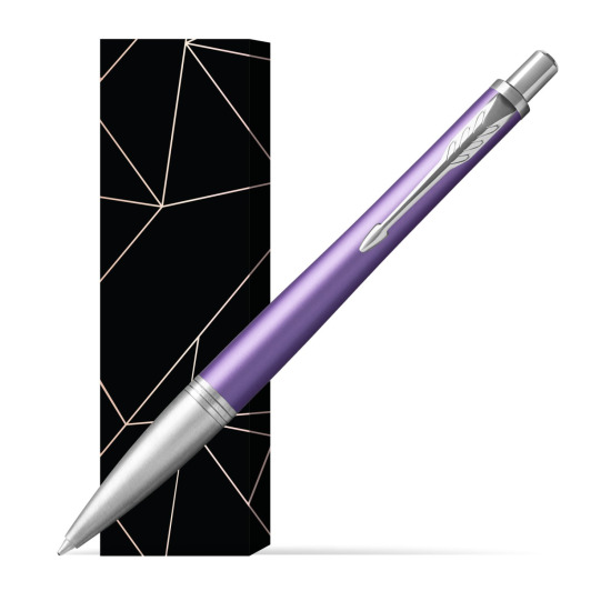 Długopis Parker Urban Premium Fioletowy CT w obwolucie Na szczęście