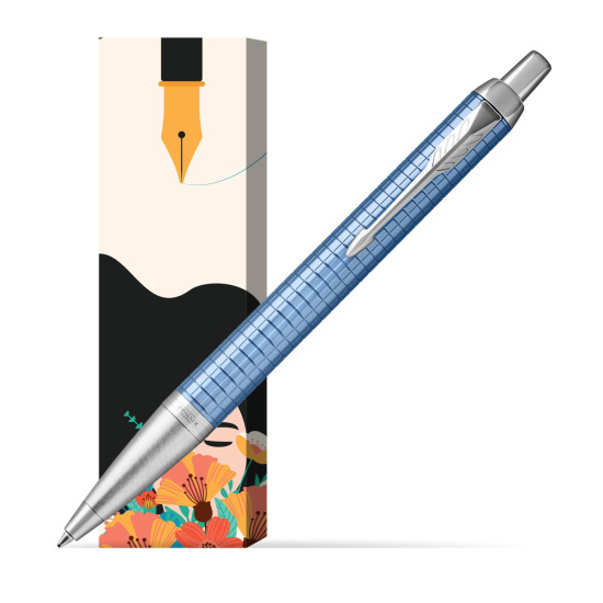 Długopis Parker IM Premium Niebieski CT w obwolucie Maki