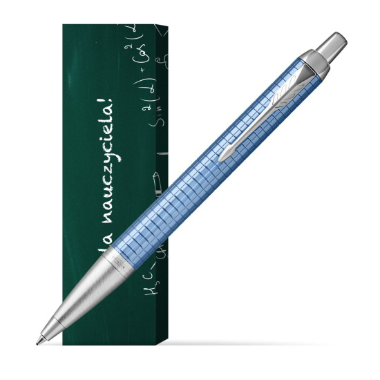 Długopis Parker IM Premium Niebieski CT w obwolucie Szkoła