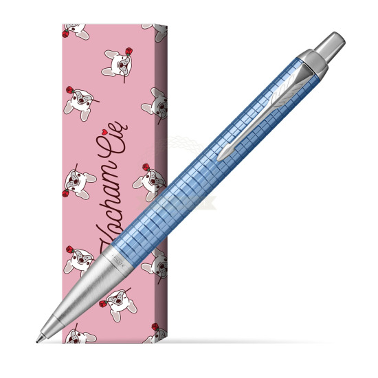 Długopis Parker IM Premium Niebieski CT w obwolucie Sweet Rose