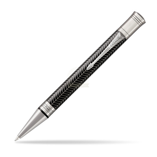 Długopis Parker Duofold Centennial Prestige Czarna Jodełka RT 