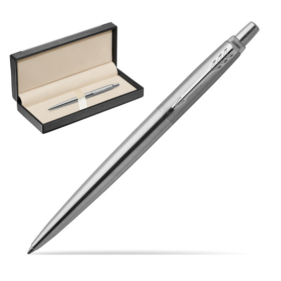 Długopis Parker Jotter Stalowy Matowy CT w pudełku classic black