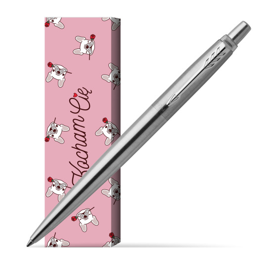 Długopis Parker Jotter Stalowy Matowy CT w obwolucie Sweet Rose