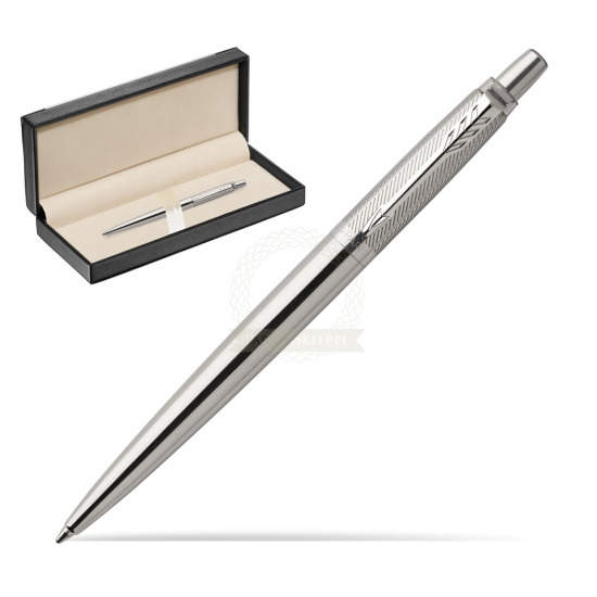 Długopis Jotter Premium Stal Diagonal CT w pudełku classic black