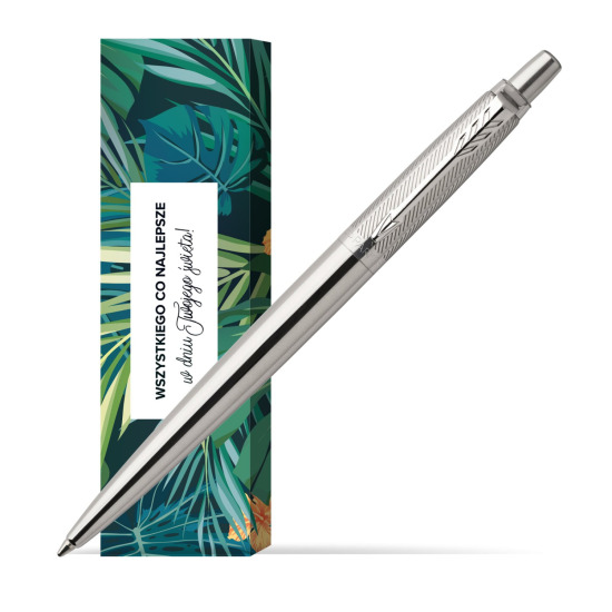 Długopis Jotter Premium Stal Diagonal CT w obwolucie Twoje święto