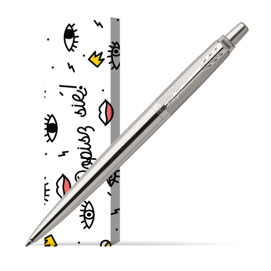 Długopis Jotter Premium Stal Diagonal CT w obwolucie Popisz się!