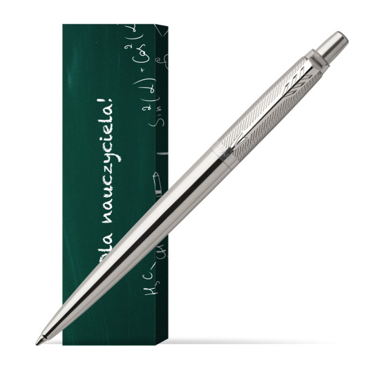 Długopis Jotter Premium Stal Diagonal CT w obwolucie Szkoła