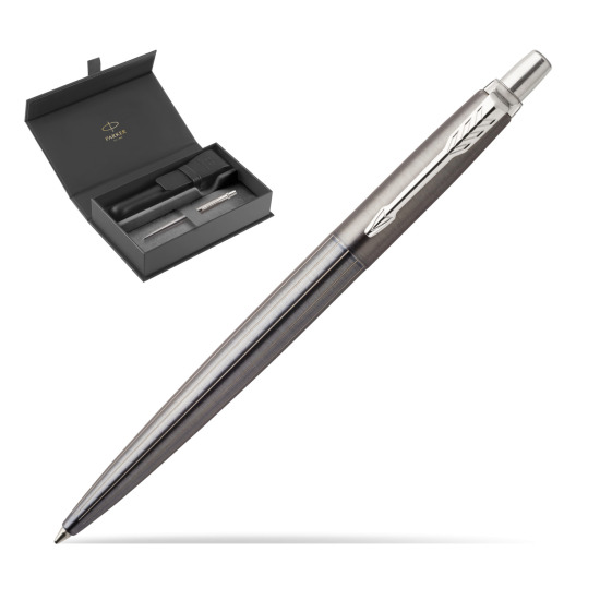 Długopis Parker Jotter Premium Szary Oxford CT w oryginalnym pudełku Parker, zamykane etui