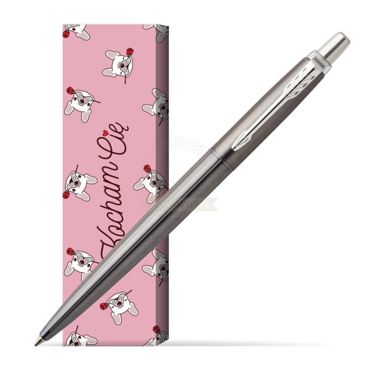 Długopis Parker Jotter Premium Szary Oxford CT w obwolucie Sweet Rose