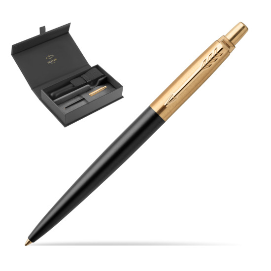 Długopis Jotter Luxury Czarny Bond Street GT w oryginalnym pudełku Parker, zamykane etui