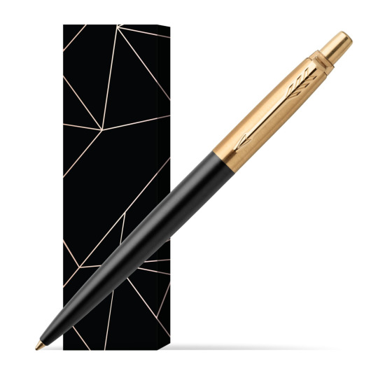 Długopis Jotter Luxury Czarny Bond Street GT w obwolucie Na szczęście