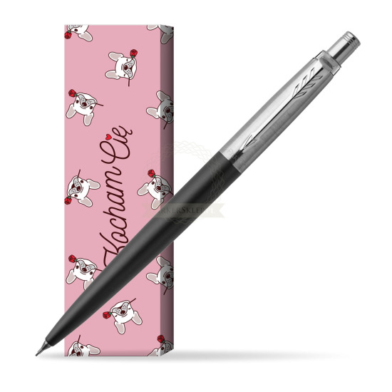 Ołówek Parker Jotter Czarny Bond Street CT w obwolucie Sweet Rose