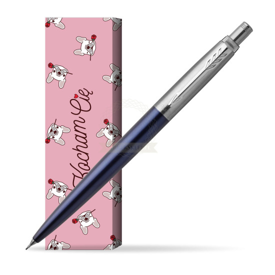 Ołówek Parker Jotter Niebieski Royal CT w obwolucie Sweet Rose