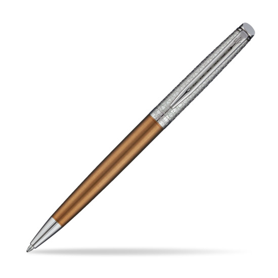 Długopis Waterman Hemisphere Privée Satynowy Brąz CT 