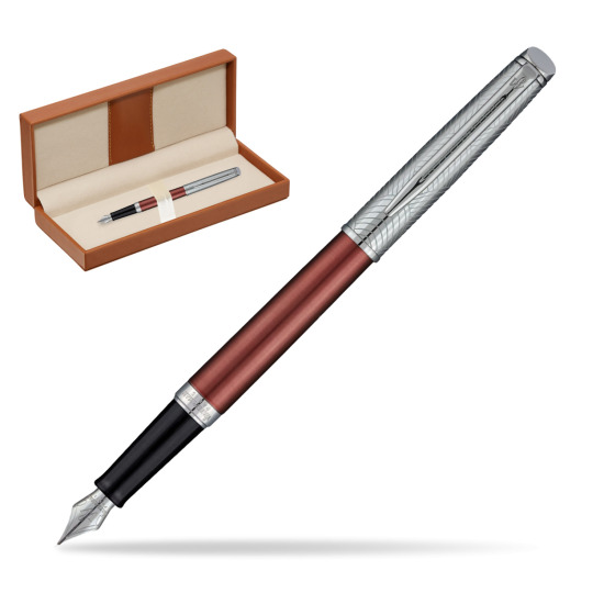 Pióro wieczne Waterman Hemisphere Privée Miedziany Róż CT w pudełku classic brown