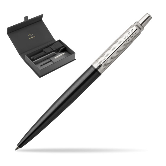 Długopis Parker Jotter Premium Żelowy Ciemnoszary Tower CT w oryginalnym pudełku Parker, zamykane etui