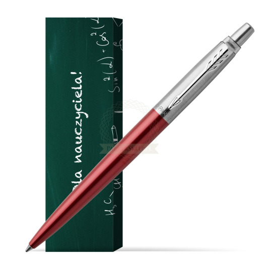 Długopis Parker Jotter Żelowy Czerwony Kensington CT w obwolucie Szkoła