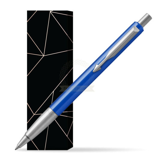 Długopis Parker Vector Standard Niebieski w obwolucie Na szczęście