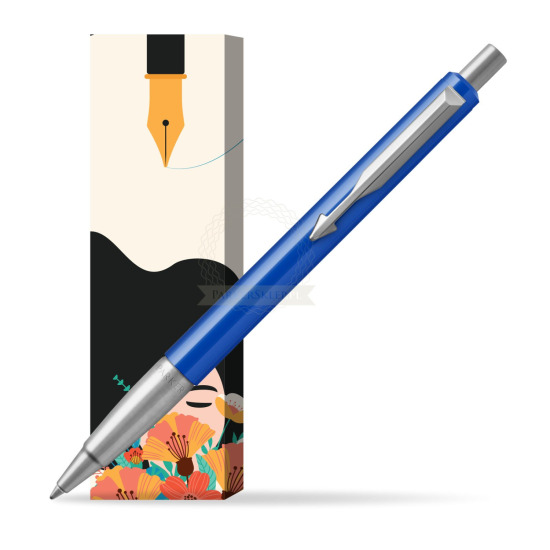 Długopis Parker Vector Standard Niebieski w obwolucie Maki
