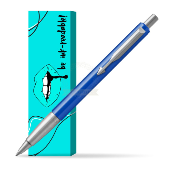 Długopis Parker Vector Standard Niebieski w obwolucie Ink-readable