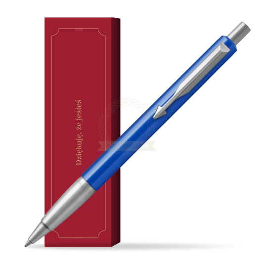 Długopis Parker Vector Standard Niebieski w obwolucie Dziękuję, że jesteś