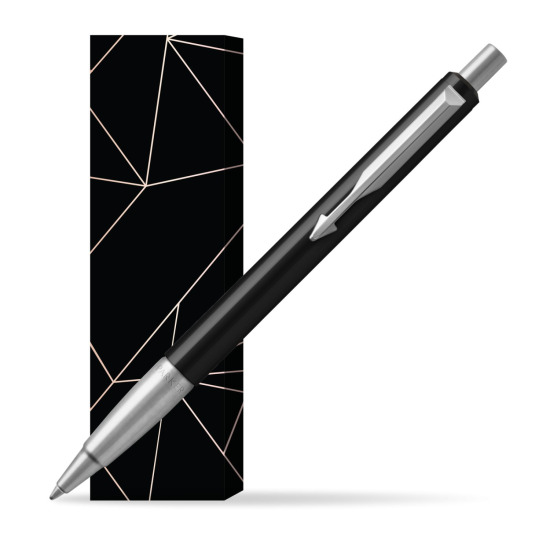 Długopis Parker Vector Standard Czarny w obwolucie Na szczęście