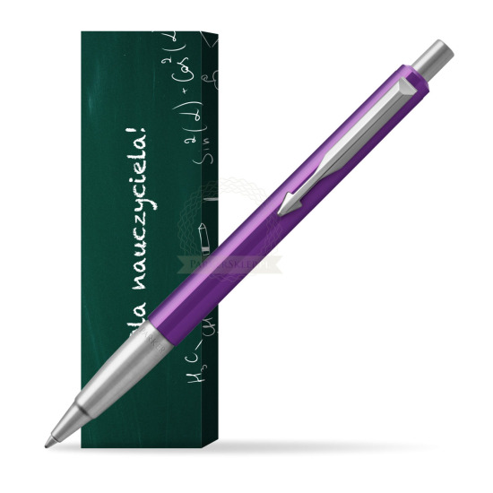 Długopis Parker Vector Fiolet CT 2018 w obwolucie Szkoła