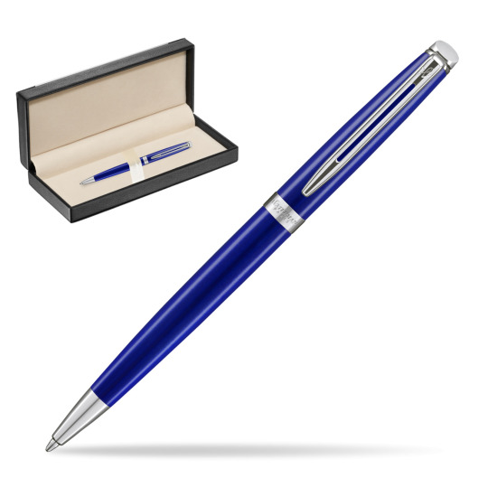 Długopis Waterman Hémisphère 2018 Bright Blue CT  w pudełku classic black