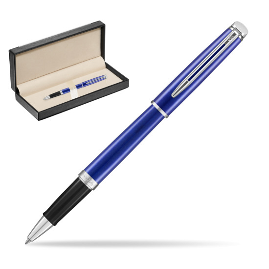 Pióro kulkowe Waterman Hémisphère Bright Blue  w pudełku classic black