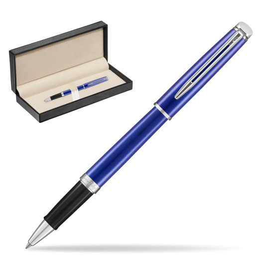 Pióro kulkowe Waterman Hémisphère Bright Blue  w pudełku classic pure black