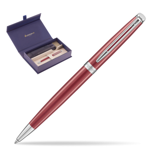 Długopis Waterman Hémisphère 2018 Coral Pink CT w oryginalnym pudełku Waterman, wsuwane etui