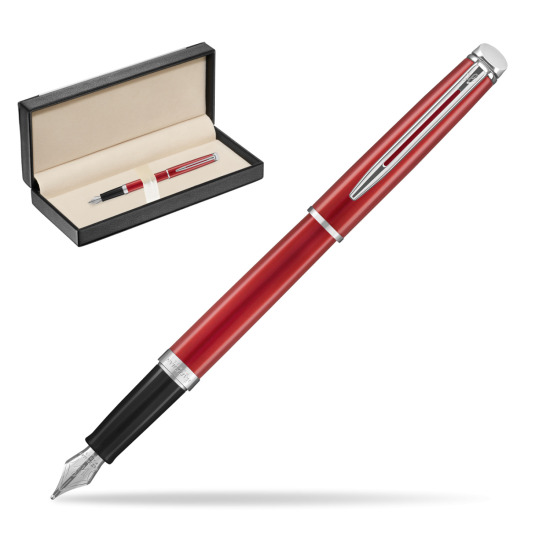 Pióro wieczne Waterman Hémisphère 2018 Comet Red CT w pudełku classic black