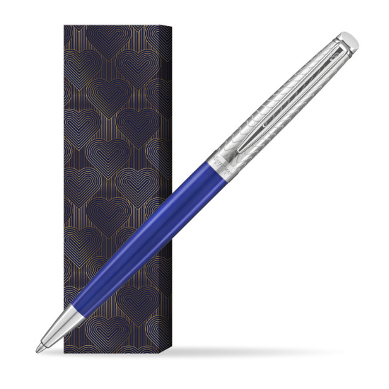 Długopis Waterman Hémisphère 2018 Deluxe Blue Wave CT w obwolucie Glamour Love