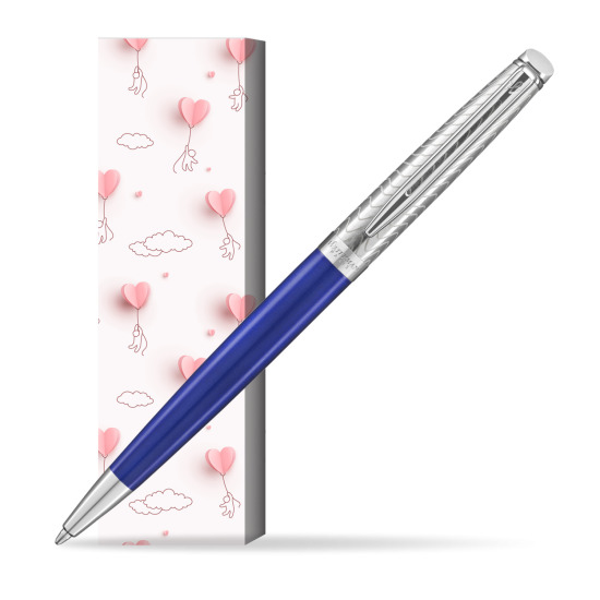 Długopis Waterman Hémisphère 2018 Deluxe Blue Wave CT w obwolucie Love is in the air