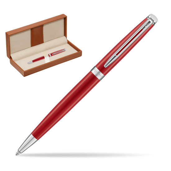 Długopis Waterman Hémisphère 2018 Comet Red CT w pudełku classic brown