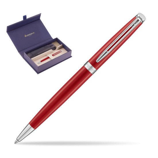 Długopis Waterman Hémisphère 2018 Comet Red CT w oryginalnym pudełku Waterman, wsuwane etui