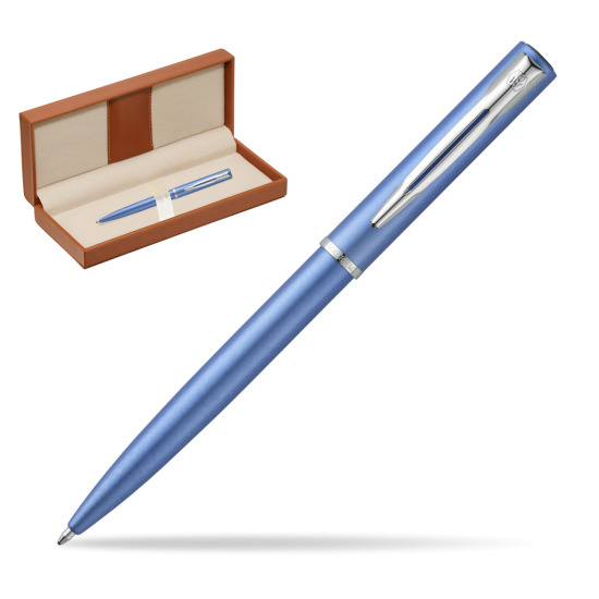 Długopis Waterman Allure niebieski CT w pudełku classic brown
